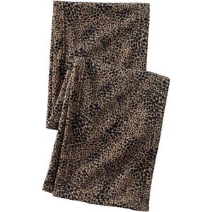 Lands End AnyWeather Fleece Scarf - Leopard